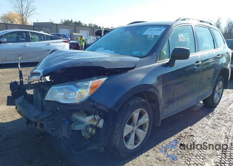 2016 Subaru Forester 2.5I from USA, damaged, VIN JF2SJABCXGH406495